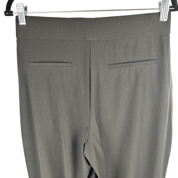 Hilary Radley High Rise Trousers Women M Black Pull On Crop Pant Business Casual - Picture 8 of 11